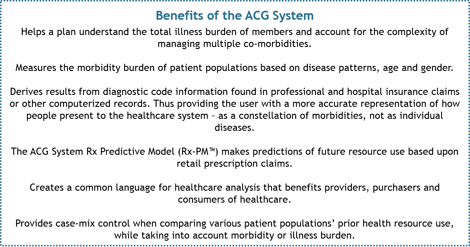 benefitsofACGSystem